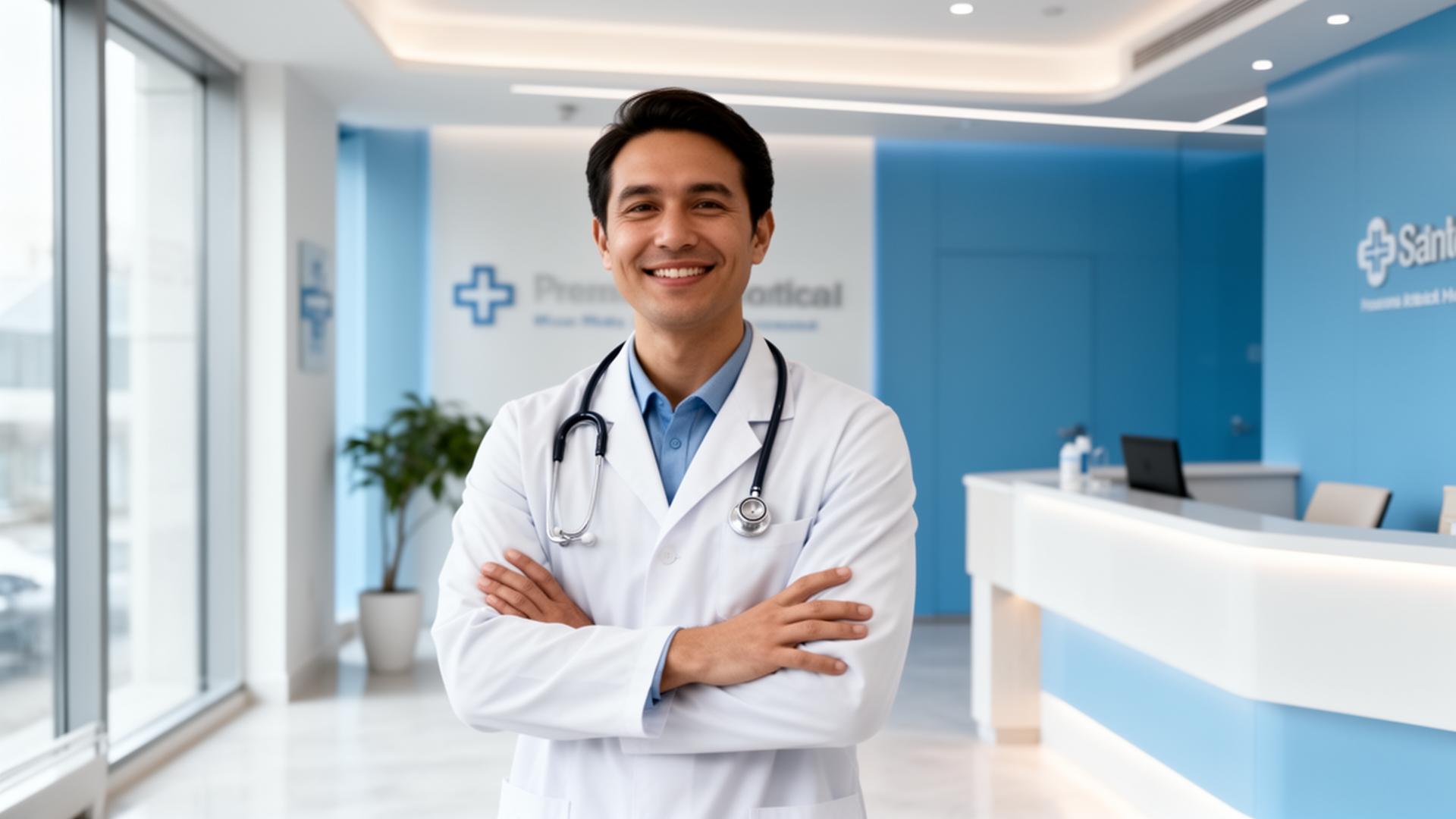 Ambiente moderno e acolhedor da clínica ICTUS